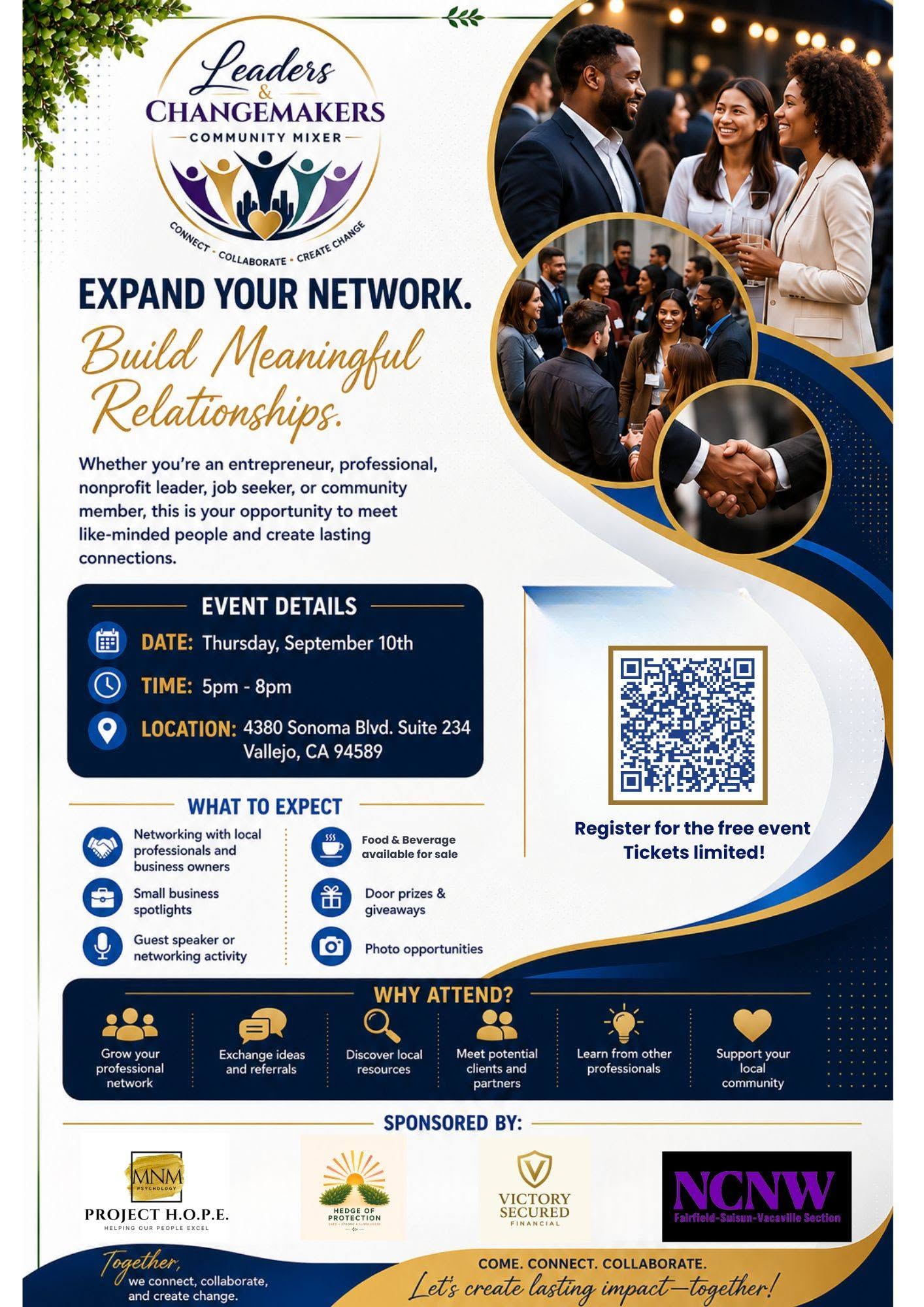 Leaders & Change Makers Community Mixer